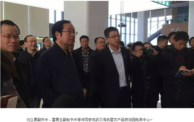 蒼穹數碼應邀參加武漢市“互聯網+農業”工作現場會